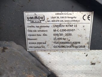 Lesovůz Scania G500 XT 6x6 - 10