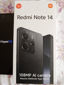 Prodám nový telefon Xiaomi Redmi Note 14 - 10