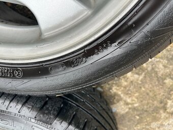 Alu kola Mercedes 5x112 + letní pneu 195/50/15 - 10