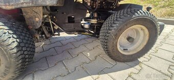 Zahradní traktůrek Rieder Johnsered s vozíkem - 10