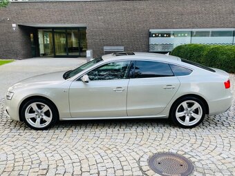 Audi A5 2.0TDI MANUÁL SPORTBACK S-LINE LED VÝHŘEV ALCANTARA - 10