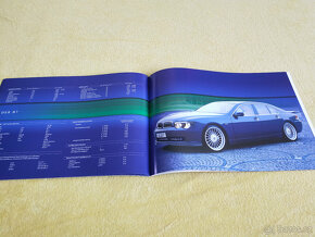 Prospekt BMW Alpina výrobní program 36 stran 2003 - 10