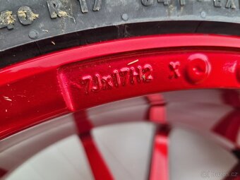 Krásné nové alu kola dotz kendo 5x100 r17 nové pneu - 10