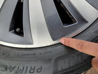 ALU kola,sada, originál Škoda DRAKON,215/55 R17,5x112,TOP - 10