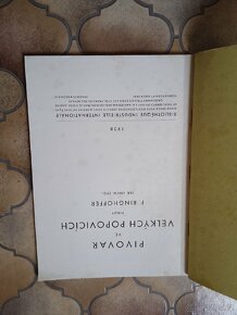 POPOVICKY PIVOVAR - kniha/časopis z r.1938 - 10