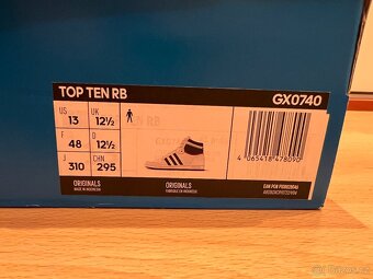 Adidas Originals top ten RB kožené velikost 13 - 10