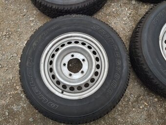 Ocel sada Toyota 7x17 6x139,7 + letní pneu 245/75/17 - 10