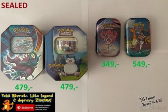 Pokémon TCG ORIGINÁL ZABALENÉ PRODUKTY - 10