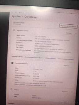 Lenovo Thinkpad t14s g2 i7-1165g7 16/512G√4K LCD√1r.zár.√DPH - 10