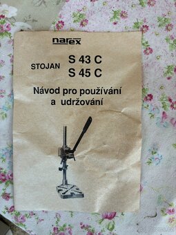 Vrtačka Narex se stojanem - 10