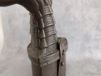 Orig.atypická vzácná žehlička DRAK do sbírky, dekorace - 10