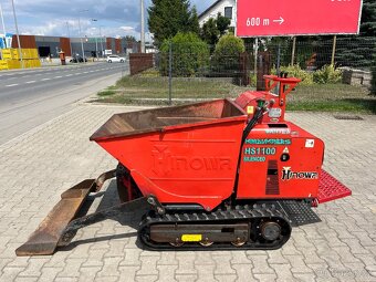 Samonakládací minidumper Hinowa HS1100 AX pásový kolečko - 10