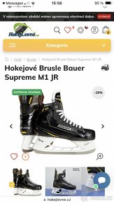 Dětské hokejové brusle Bauer Supreme M1 Jr - 10