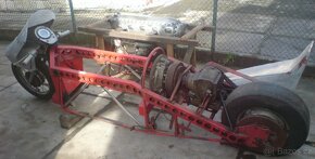závodní motocykl na sprint dragster jawa čz DKW koště motor - 10