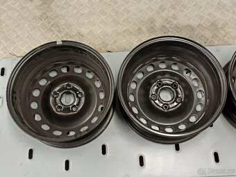 VW CADDY - 4x OCELOVÝ DISK 15“ - rozteč 5x112 - 10