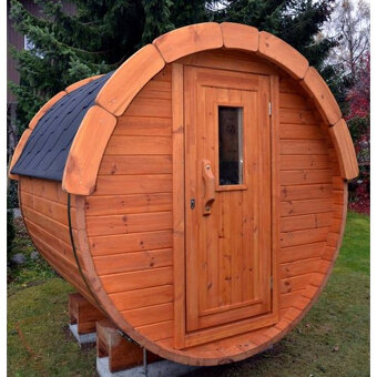 Sauna Marivox, venkovní finská sauna, zahradní sauna - 10