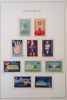 Zápalkové nálepky Slovensko 1961 - 63 - 10