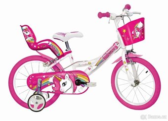 Dětské dívčí kolo: Dino Bikes Unicorn 🦄 16" + PŘILBA ZDARMA - 10