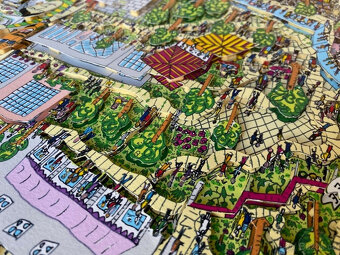 James Rizzi Originál 3D - VESNICE PRO SVĚT - 1996 - AP XXV11 - 10