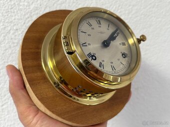 Mosazné lodní hodiny Wempe mechanické námořní bití - 10