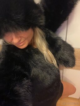 Luxusní krátký kožíšek S/M - 10