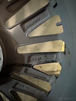 Alu kola 5x120 r18 + sada letních pneumatik 255/45 r18 - 10