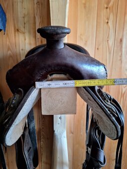 Prodám westernové sedlo 16" - 10