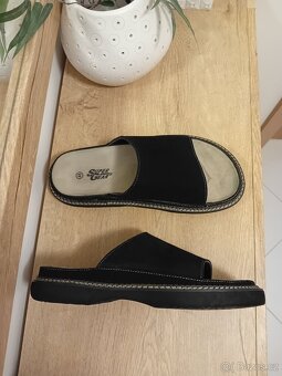 Super Gear pánské nazouváky vel. 45 kožené - 10