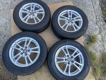 Alu kola 5x112.r16. Zimní pneu 215/60/16.Škoda,Vw,Audi,Seat. - 10