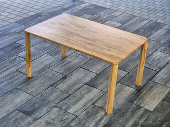 Designový jídelní stůl z masivu 150 x 90 - 10