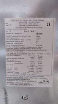 Krbová kamna - Thorma Skal II černá - 150mm - v záruce - 10