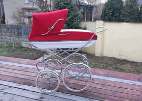 Retro houpací krásný kočárek Silver Cross a další - 10