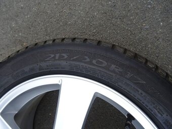Alu disky originál Volvo, 17", 5x108,ET 50, letní pneu - 10