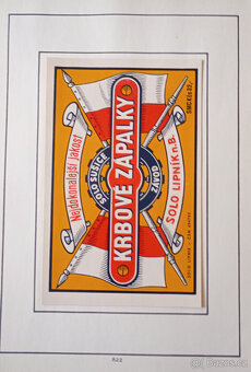 Album zápalkových nálepek 1980–1988 – 143 ks, pěkný stav - 10