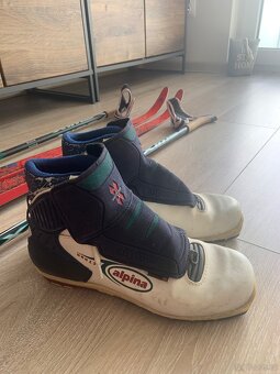 Běžky Madshus+boty+vázání+ hůlky - 10