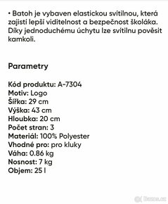 Školni batoh BAAGL- NOVÝ - 10