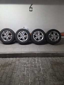 Alu kola origo Peugeot + zimní pneu - 10