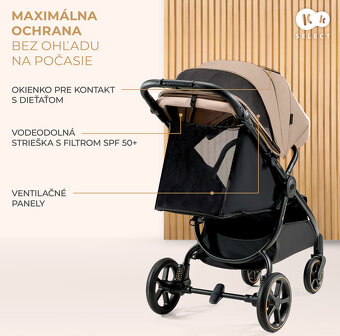 Prodám nový sportovní kočářek Kinderkraft Select Mitzy-výhra - 10