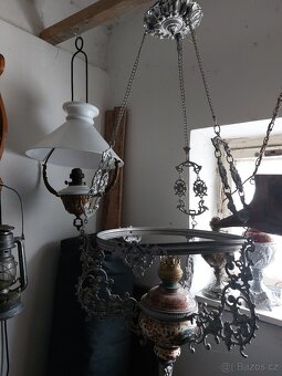 Petrolejová lampa díly - 10