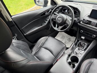 Mazda 3 sedan 2.2 skyactiv-D 110kw—2015–MANUÁL—KŮŽE—BOSE— - 10