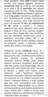 AEG parní A+++, 8kg, 1200ot.Fuzzy Logic,XXL otvor, - 10