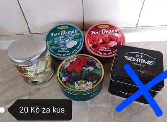 Plechové krabičky - 10