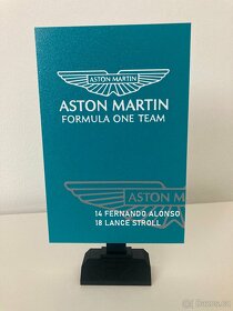 F1 loga týmů s podstavcem - 10