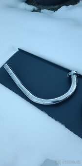 Jawa 350/354/360 Kolena Výfuku+ Matice Jawa Speciál Chrom - 10