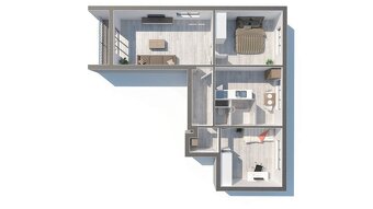 Pěkný a prostorný byt 3+1, 68,8 m². lokalita Plzeň – Doubrav - 10