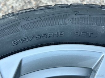 VW ID 3, 215/55/18 nová zimní sada - 10