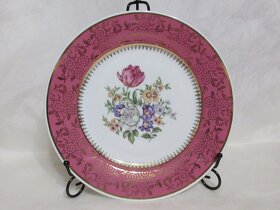 Dekorativní porcelánové retro talíře - 10