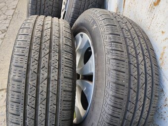 17"letní alu sada 5x114 origo Honda CRV mk4 mk3 225/65 - 10