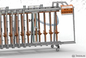 Pneumatický lis, Klížicí lis - 10