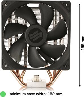 Slušná základná doska s procesorom a chladičom - 10